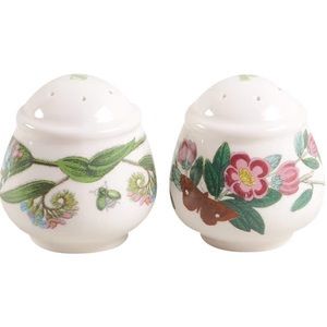 PORTMEIRION botanic garden round salt & pepper
